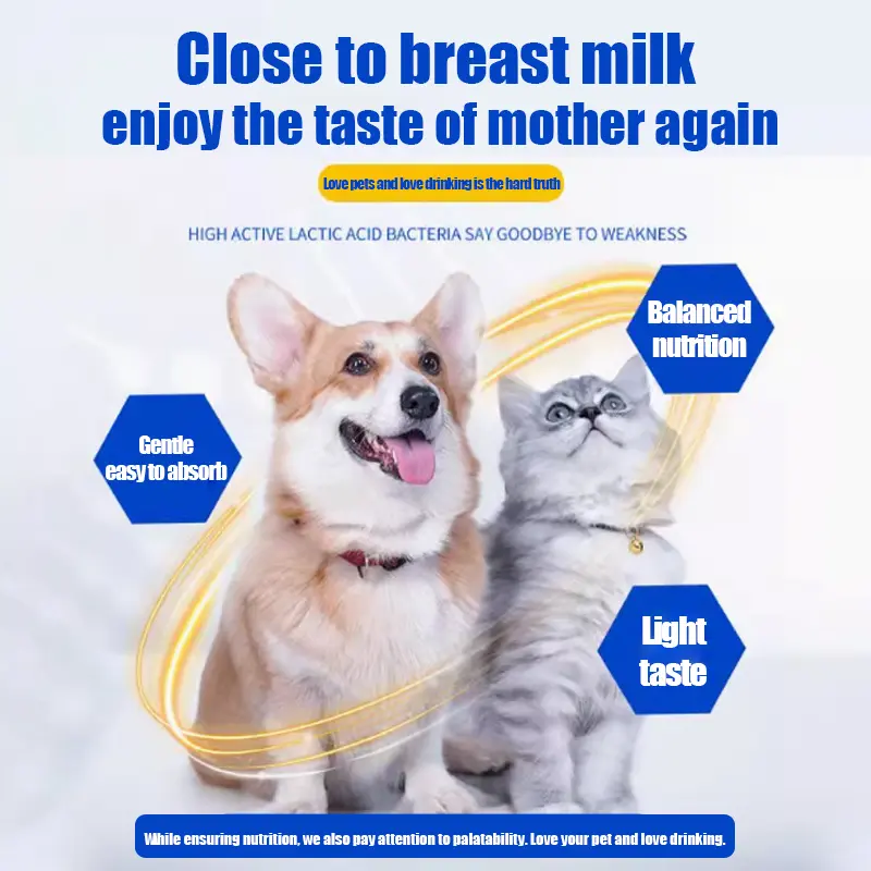 Pet goat milk powder