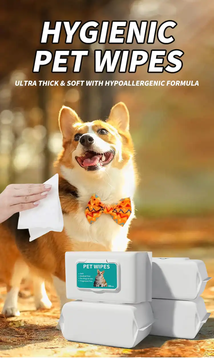 Disposable pet wipes Disposable pet wipes