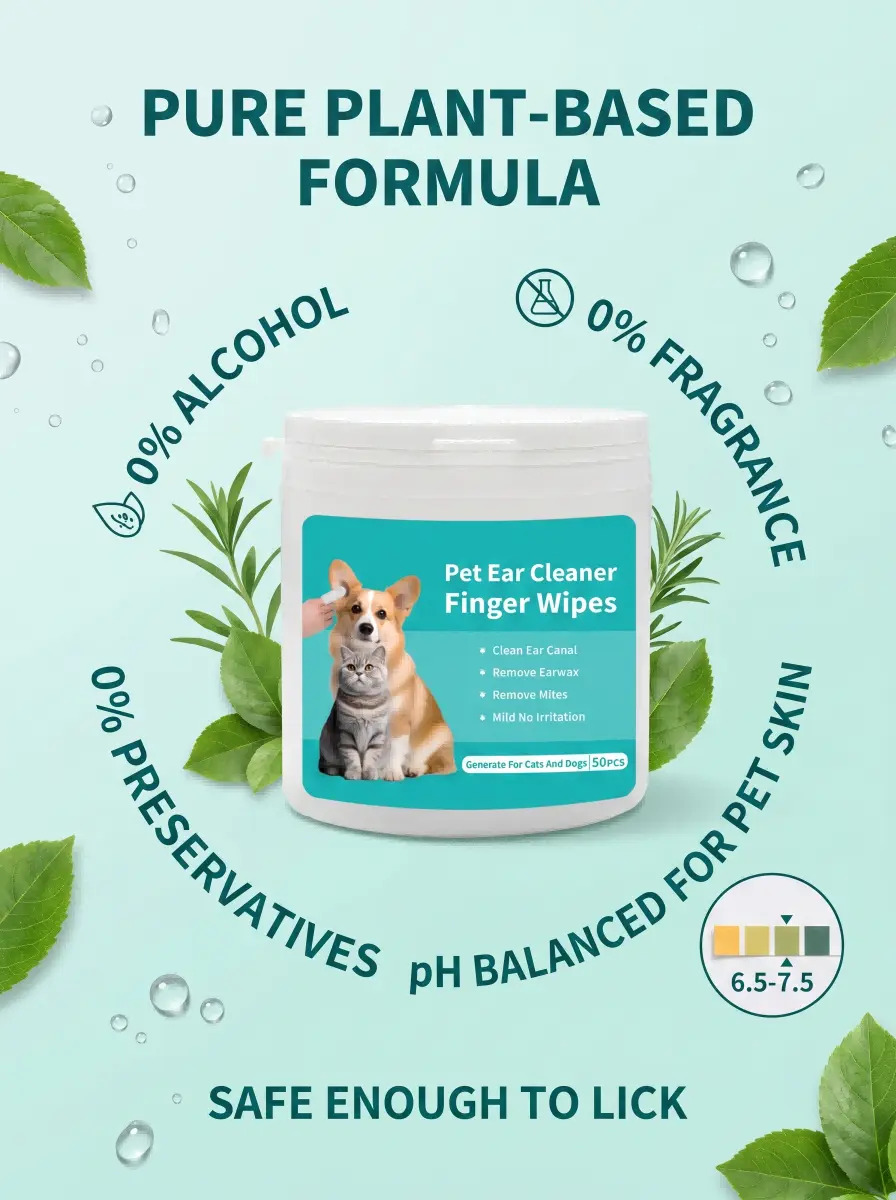 Disposable Pet Ear Wipes ODM Disposable Pet Ear Wipes ODM