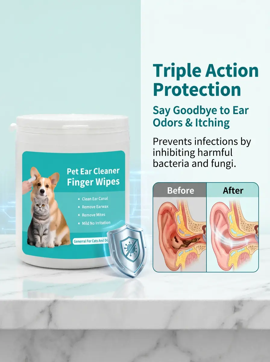 Disposable Pet Ear Wipes supplier