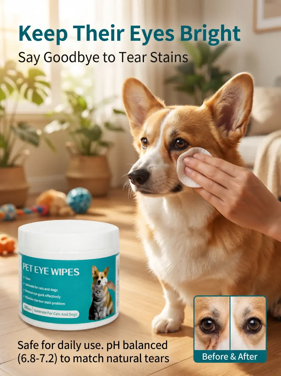 Pet Eye Hygiene Wipes factory