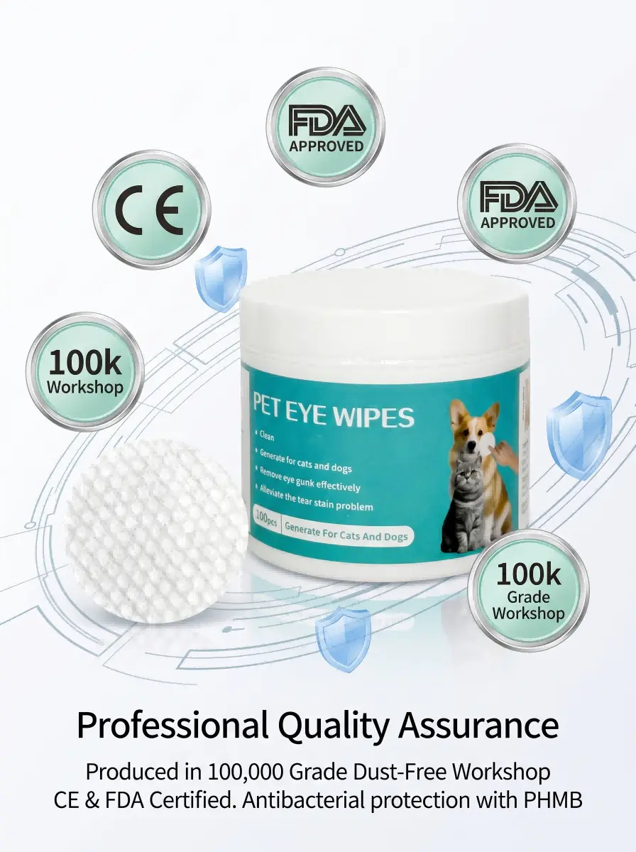 Pet Eye Hygiene Wipes Manufacturer Pet Eye Hygiene Wipes Manufacturer