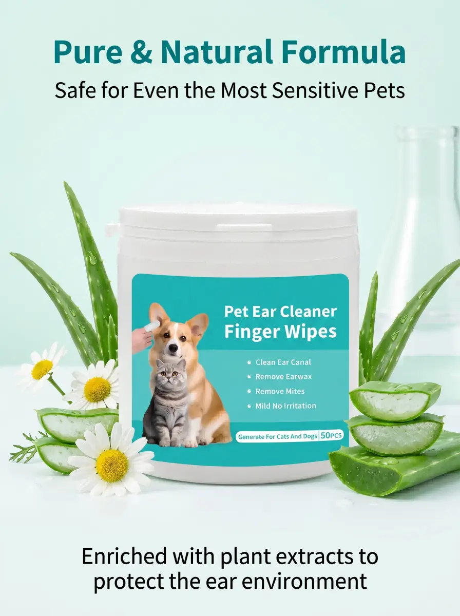 Pet ear cleaning wipes factory