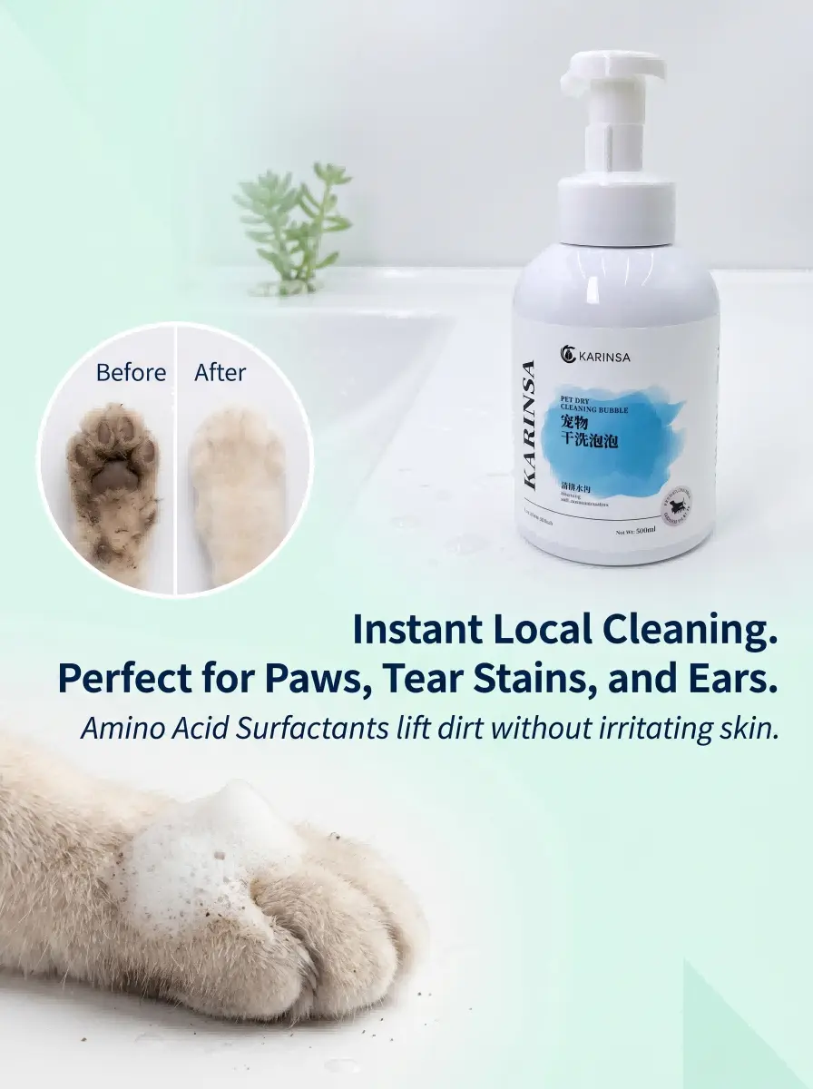 pet waterless shampoo factory