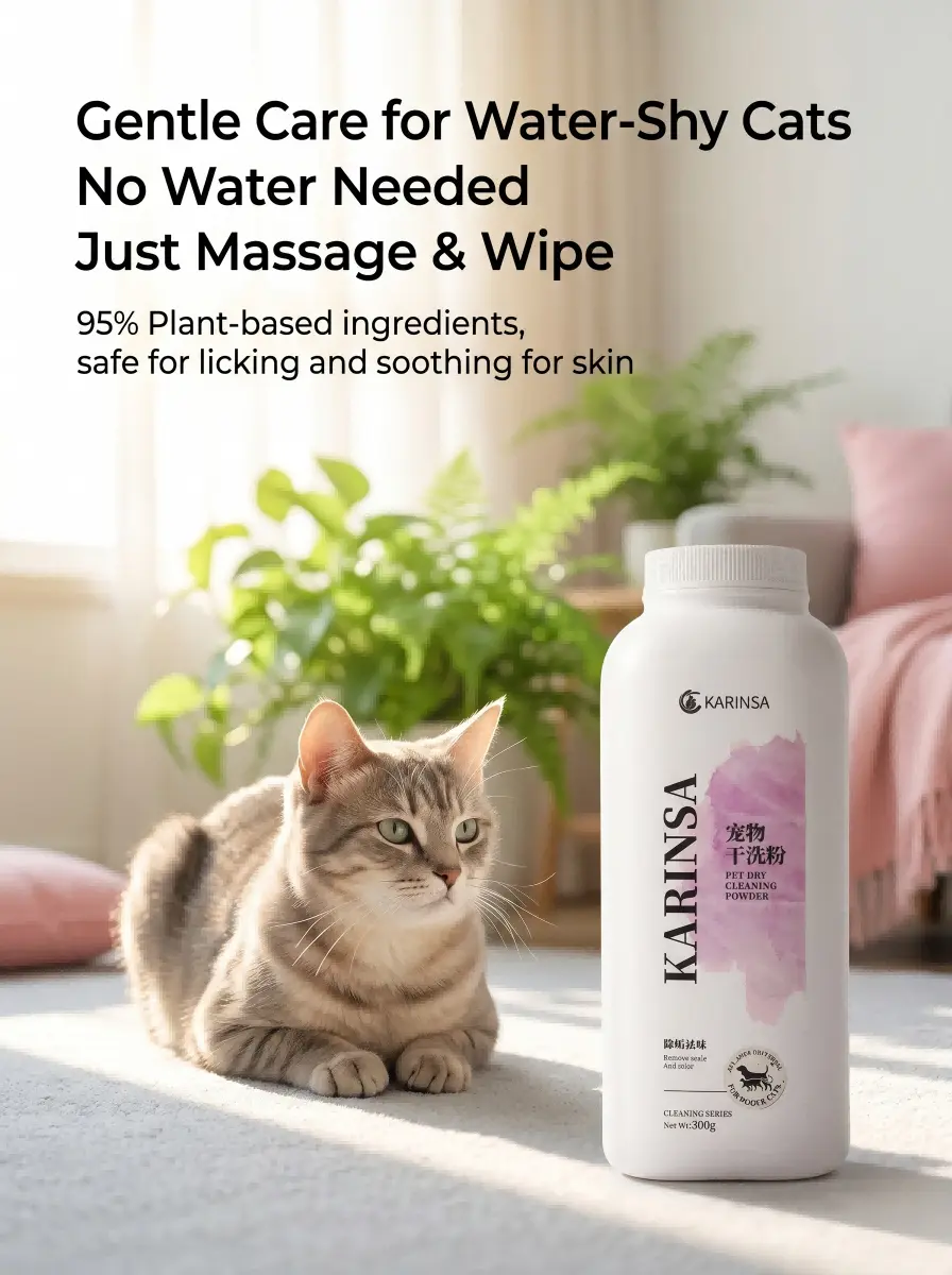 No Rinse Dry Pet Shampoo OEM