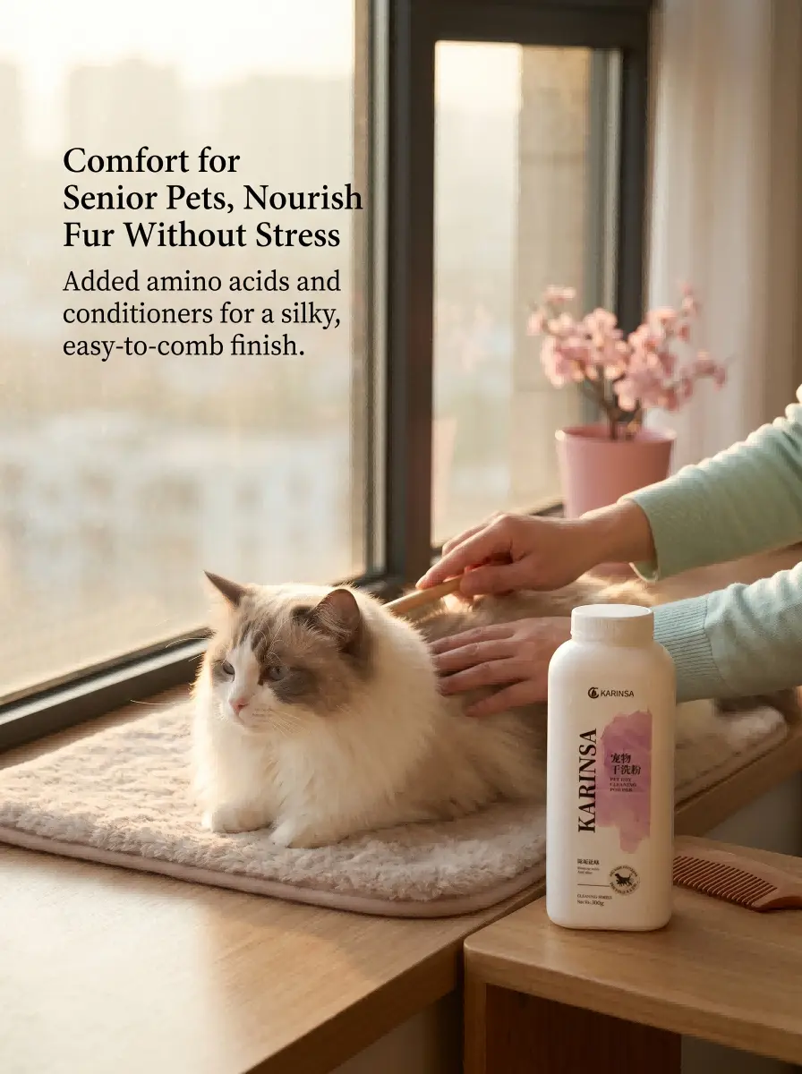 No Rinse Dry Pet Shampoo ODM