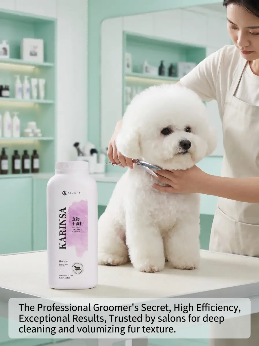 No Rinse Dry Pet Shampoo factory