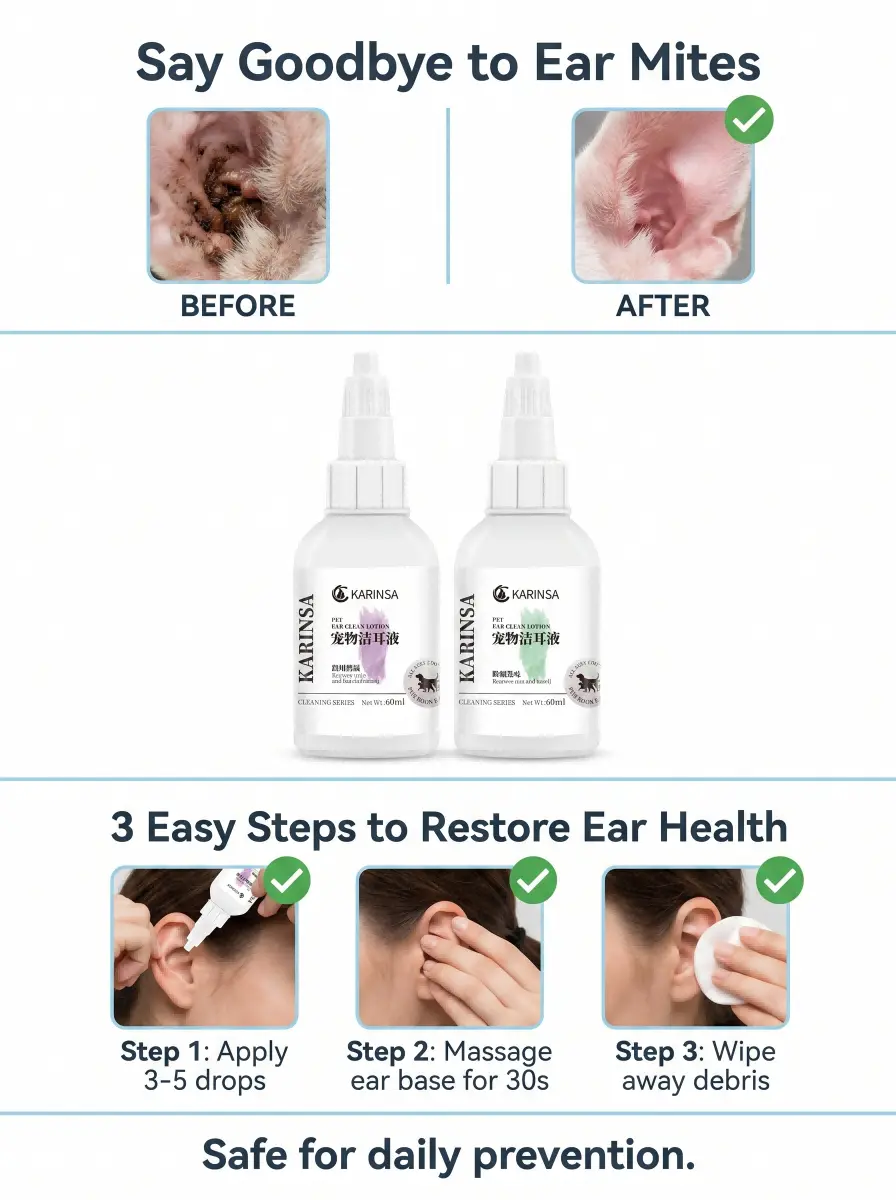 Puppy Ear Mite Treatment & Prevention ODM