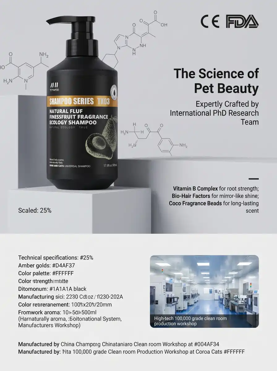 Pet Coat Brightening Shampoo