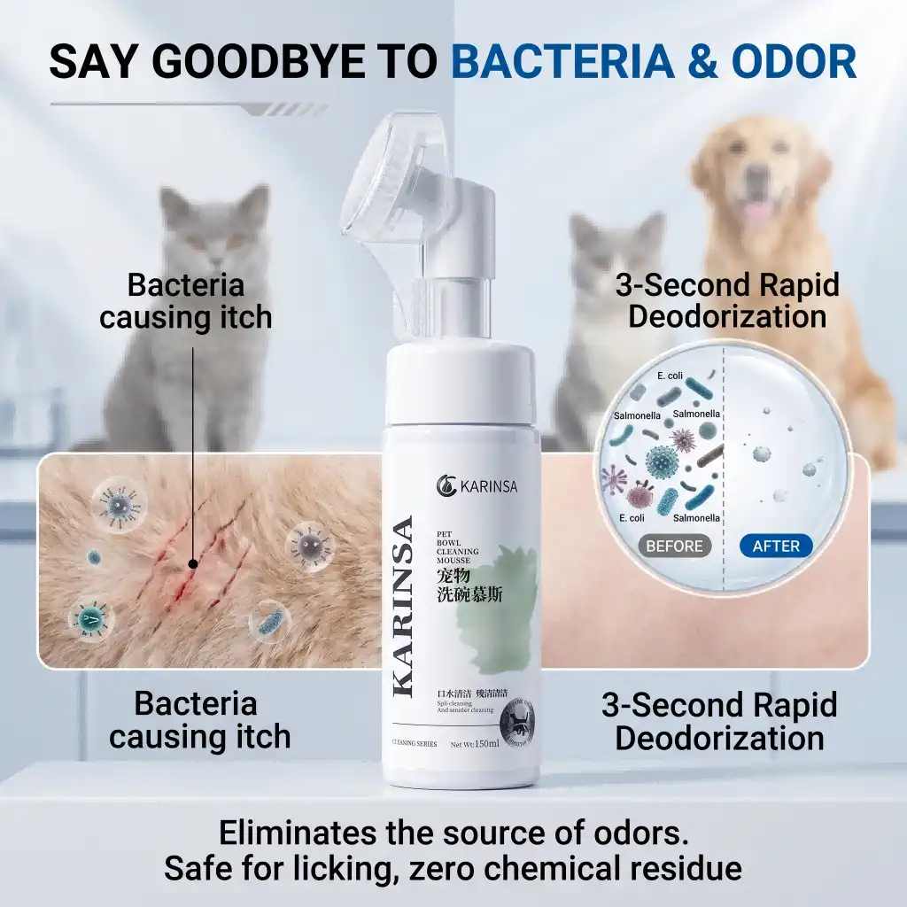 Pet bowl cleaner