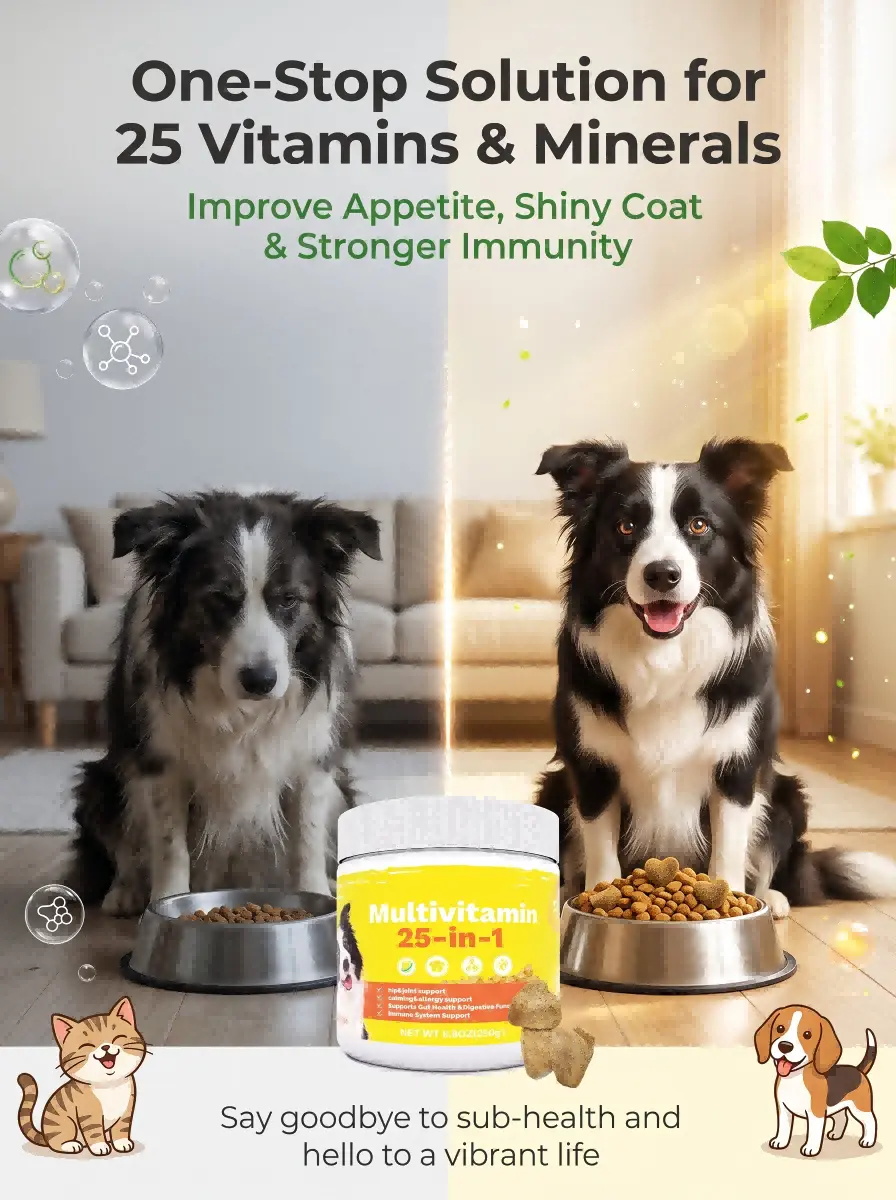 Multivitamin Supplement for Dogs (Suitable for Senior Dogs and Puppies) Multivitamin Supplement for Dogs (Suitable for Senior Dogs and Puppies)