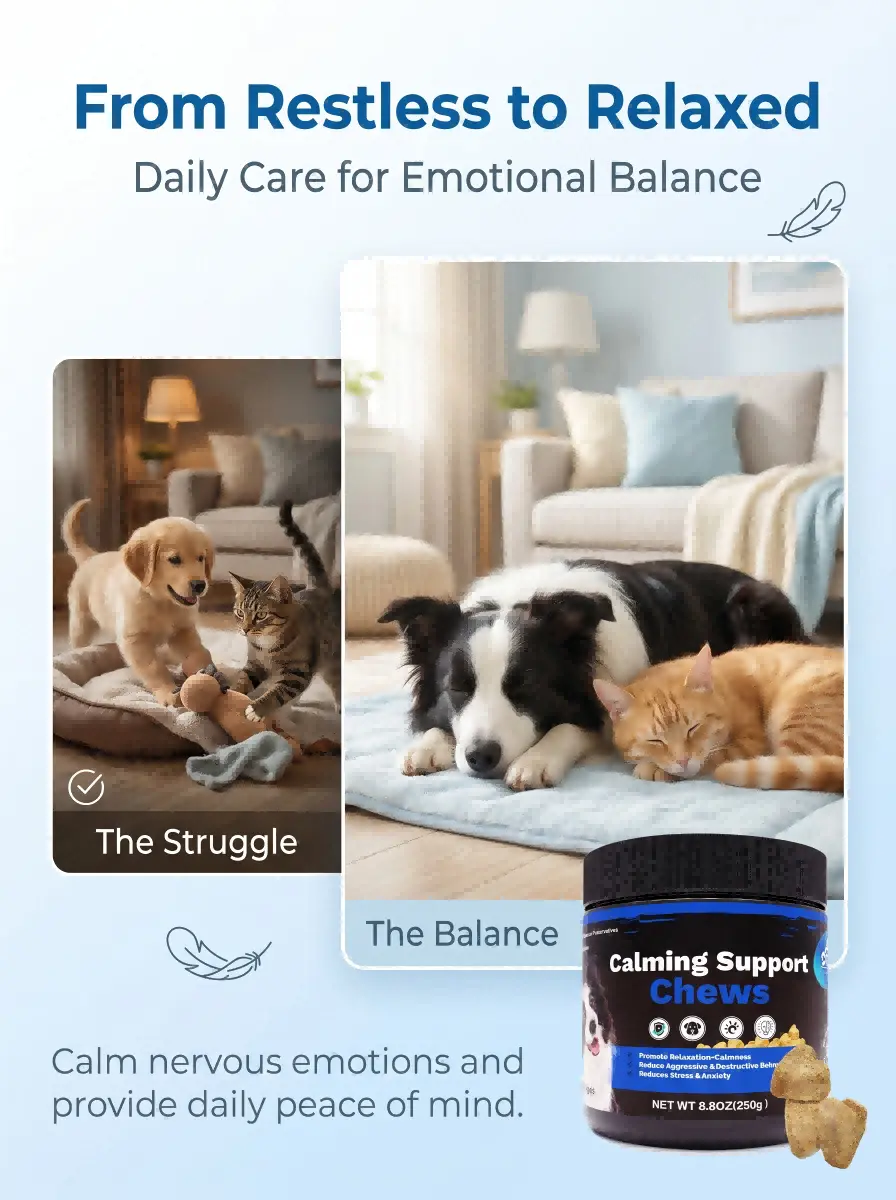 Barking Relief Chewable Tablets for Dogs with Separation Anxiety Barking Relief Chewable Tablets for Dogs with Separation Anxiety