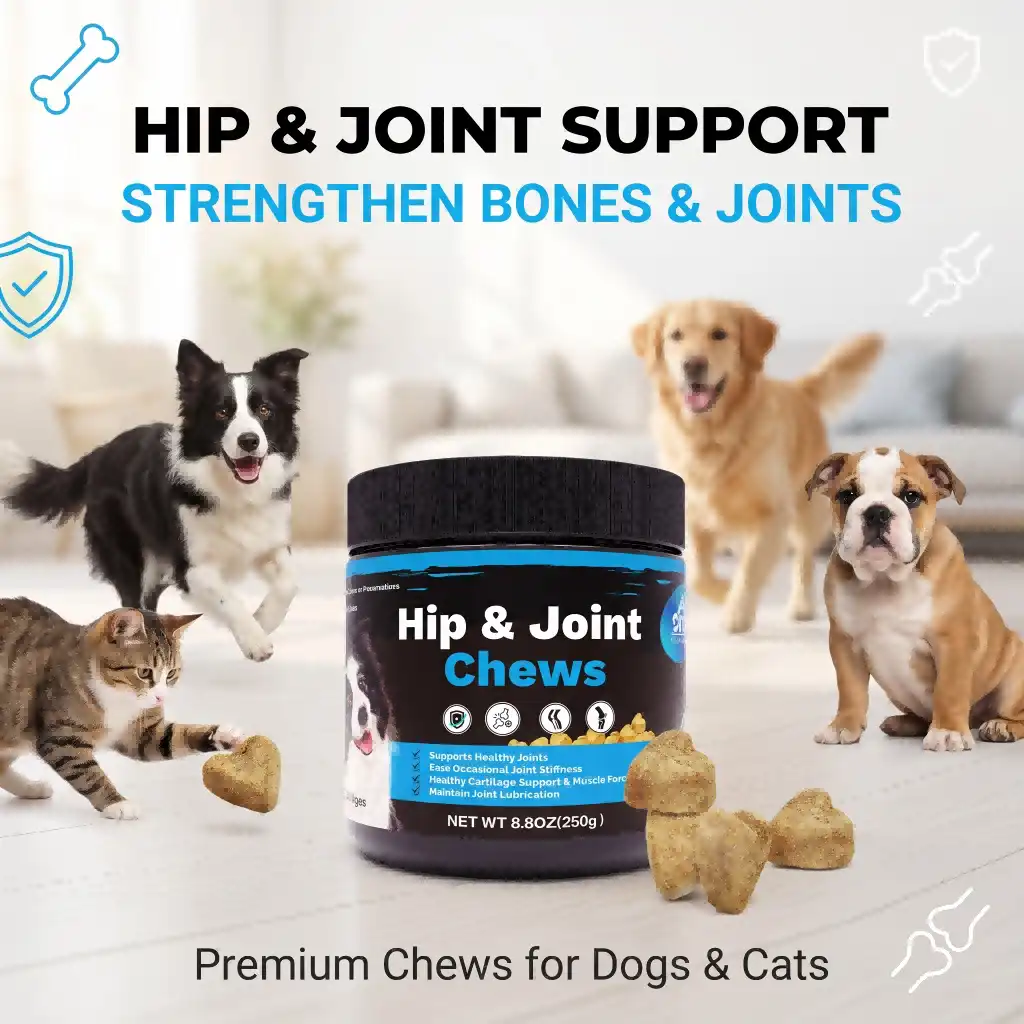 Healthy Canine Chewable Tablets (Hip Support Formula) — Highly Palatable