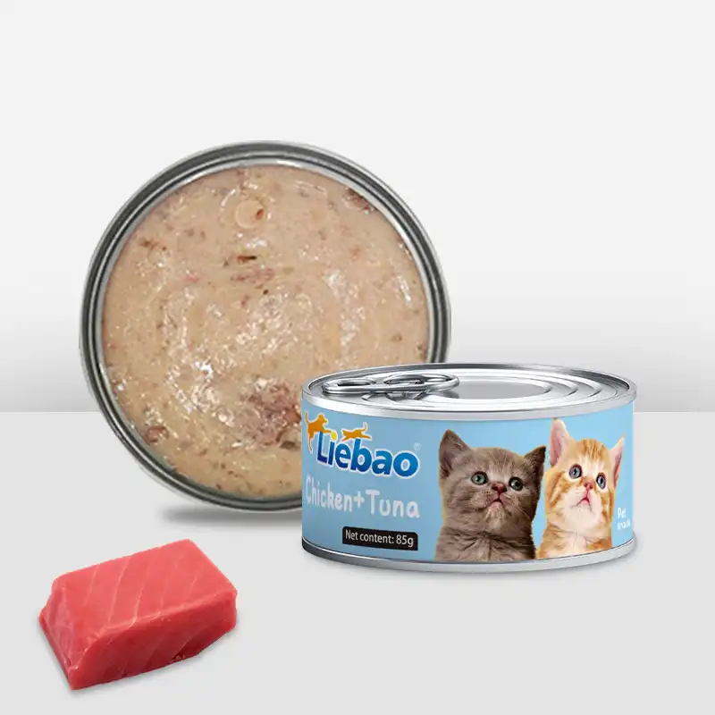 Hot Seller Wet Cat Food High Protein Canned with Various Flavors