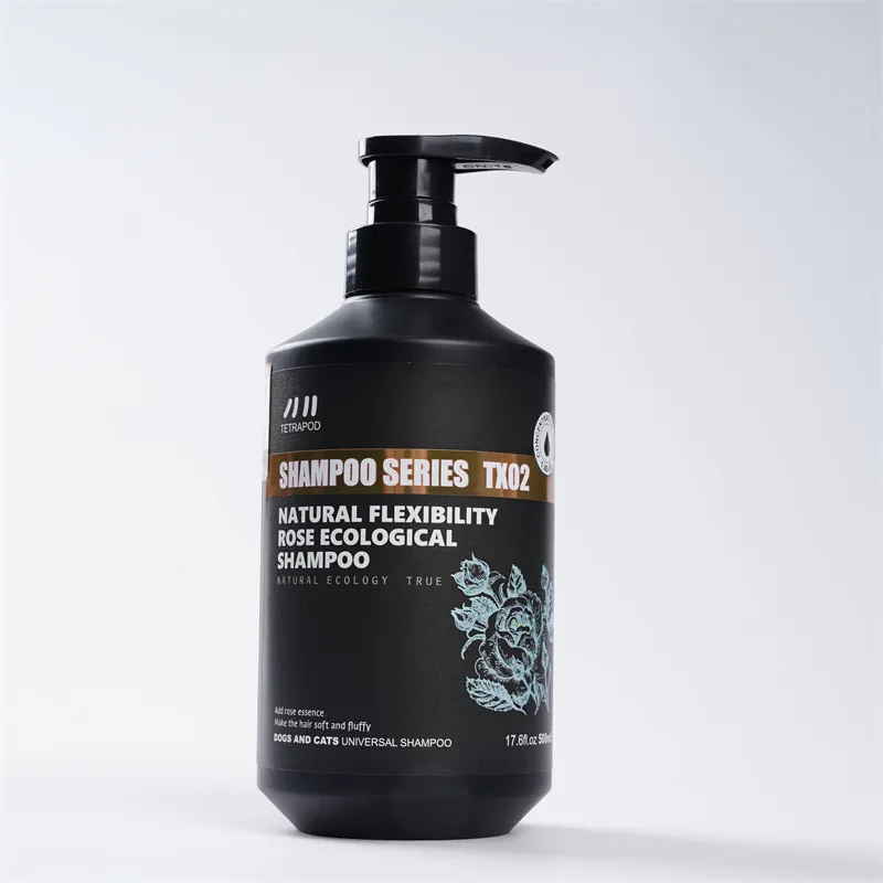 Pet Shampoo Natural Ecological Rose smooth Shampoo TX02