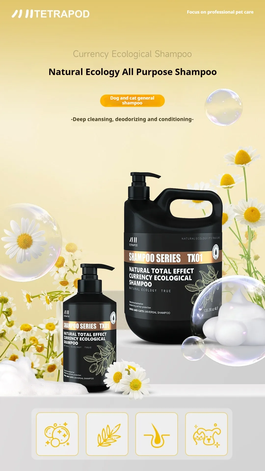 Natural Ecology All Purpose Shampoo Detail (1)