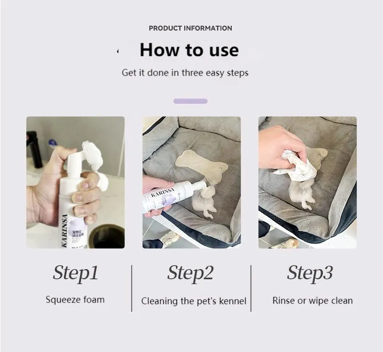 Pet Bed Cleaning Mousse (8)