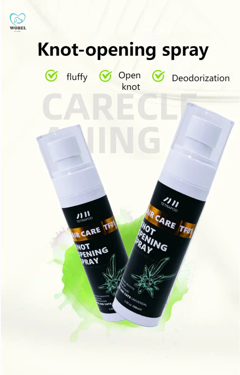Four-legged Monster Knot-opening spray