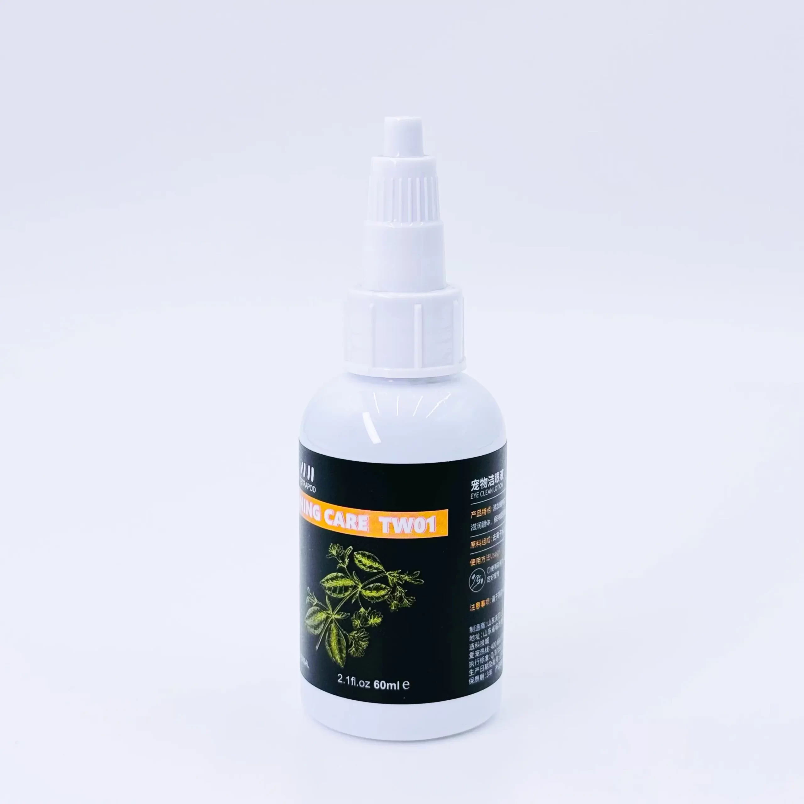 Four-legged monster pet eye cleanser