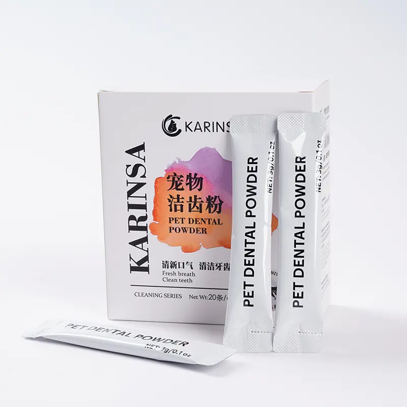 Pet tooth cleaning powder sticks