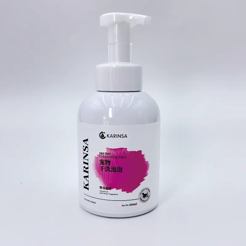 Pet dry cleaning bubble deodorant fragrance