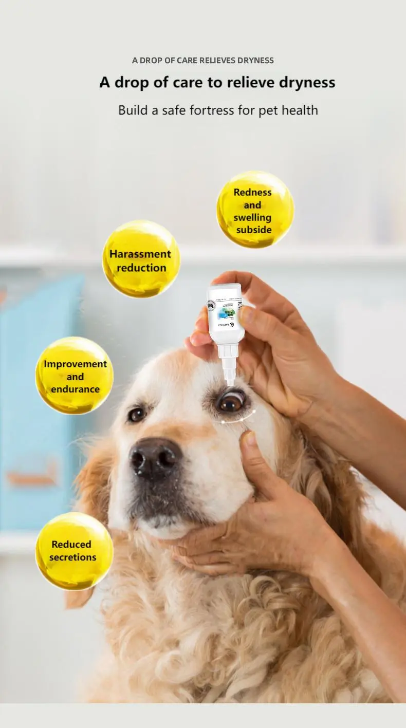 Pet eye cleanser