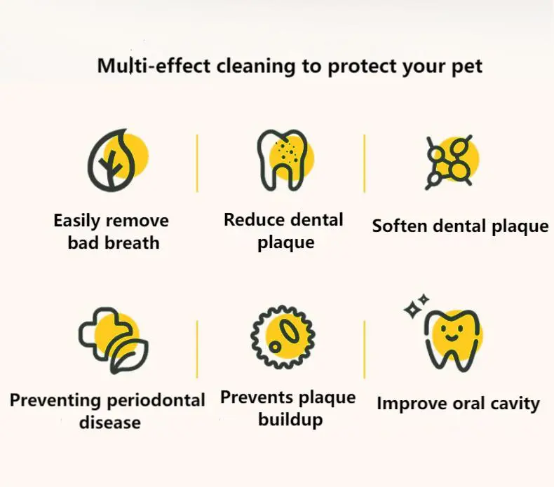 Pet tooth cleaning powder sticks