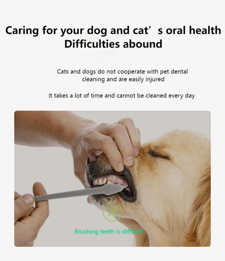Pet tooth cleaning powder sticks