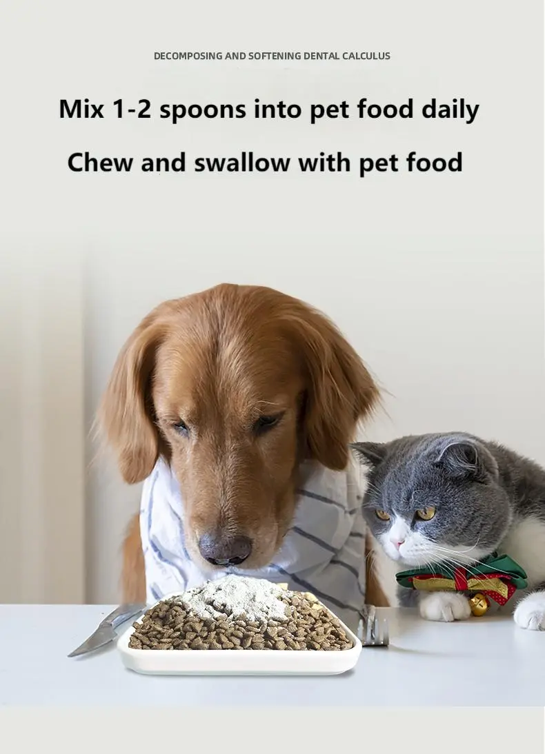 Tooth cleaning powder filling