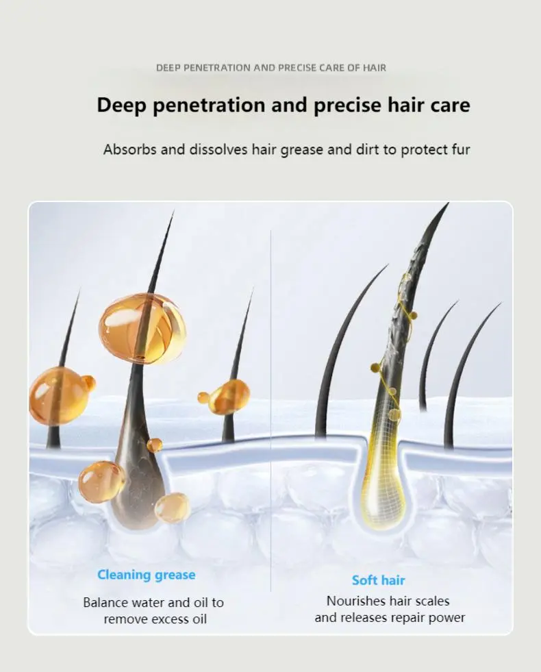 Pet Oil Tail Cleaning Bubbles