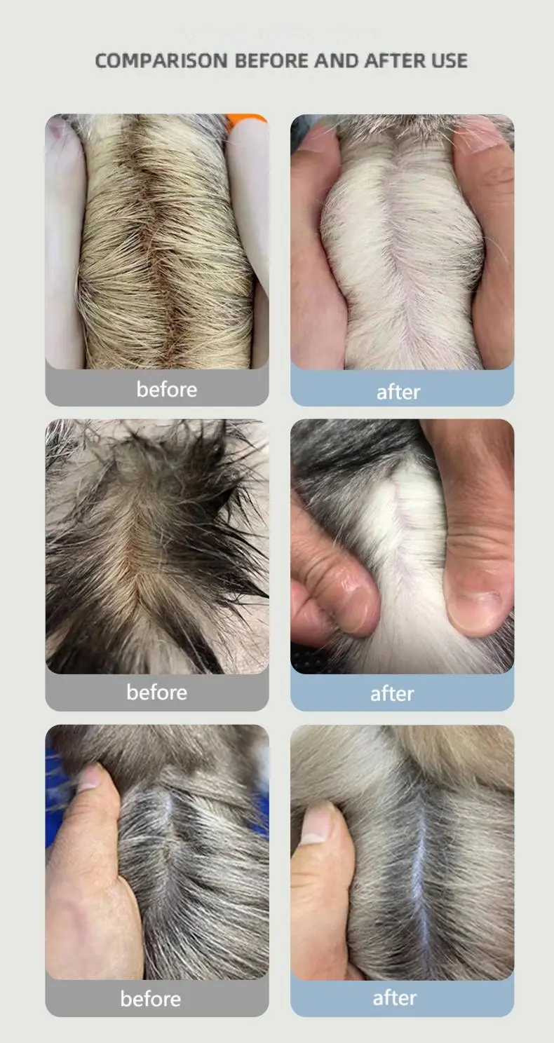 Pet Oil Tail Cleaning Bubbles